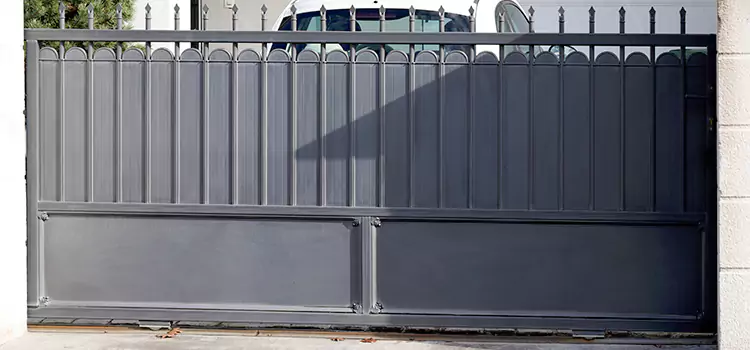 Metal Driveway Gate Installation Gardner